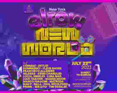 elrow NYC: New World - Summer Festival tickets blurred poster image