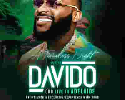 Davido tickets blurred poster image