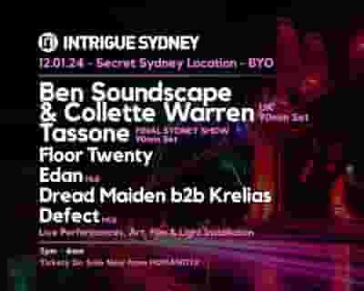 Intrigue Sydney tickets blurred poster image
