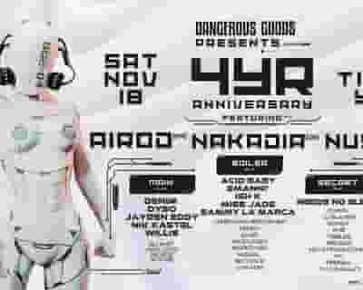 Dangerous Goods - 4YR Anniversary tickets blurred poster image