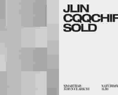 Jlin / CQQCHiFRUIT / Sold tickets blurred poster image