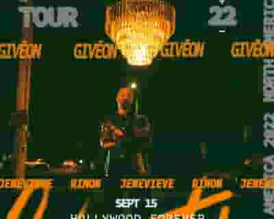 GIVEON tickets blurred poster image