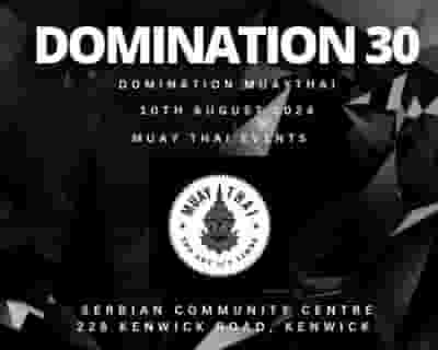 Domination 30 tickets blurred poster image