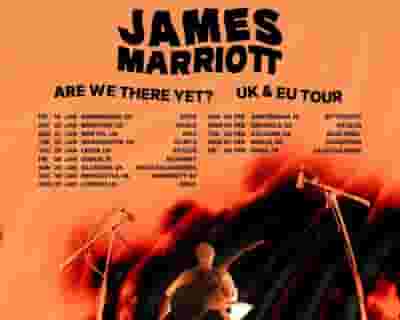 James Marriott tickets blurred poster image