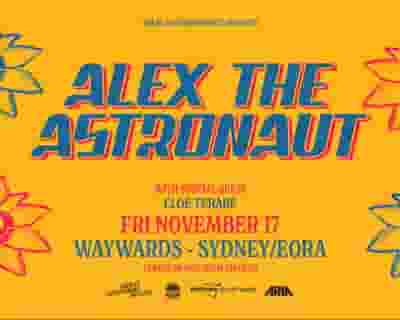 Alex the Astronaut tickets blurred poster image