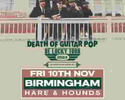 Death of Guitar Pop tickets blurred poster image