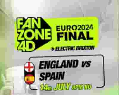 FANZONE 4D - EURO 2024 tickets blurred poster image