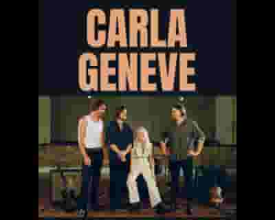 Carla Geneve tickets blurred poster image