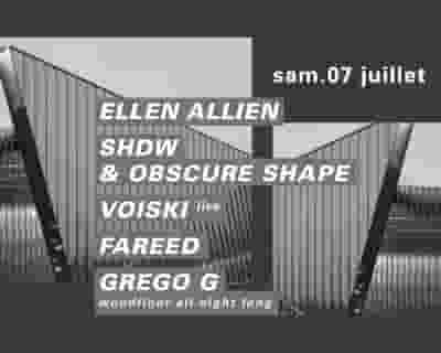 Concrete: Ellen Allien, SHDW & Obscure Shape, Voiski Live, Fareed, Grego G tickets blurred poster image