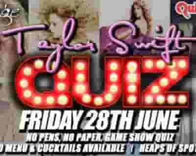 Taylor Swift Quiz Night tickets blurred poster image