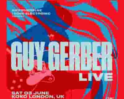 Guy Gerber tickets blurred poster image