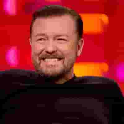 Ricky Gervais blurred poster image