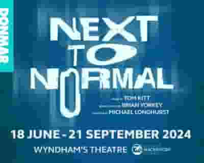 Next To Normal tickets blurred poster image