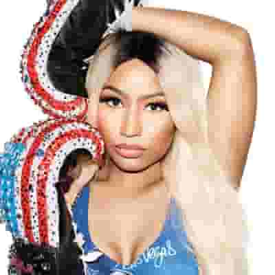 Nicki Minaj blurred poster image