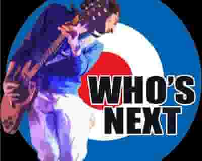 The Who tickets blurred poster image