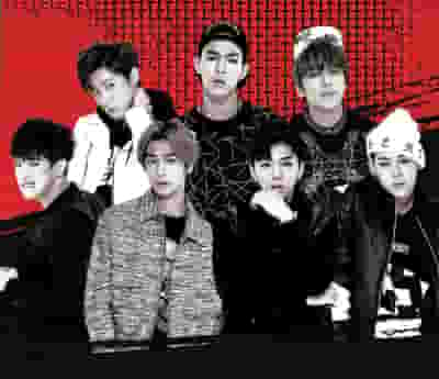 Monsta X blurred poster image