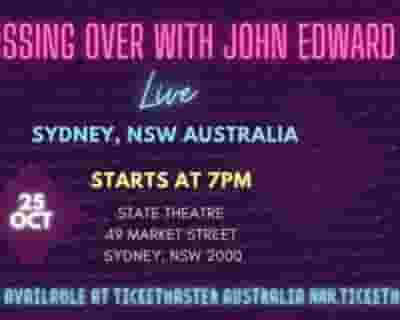 John Edward tickets blurred poster image