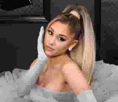 Ariana Grande blurred poster image