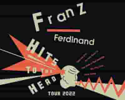 Franz Ferdinand tickets blurred poster image