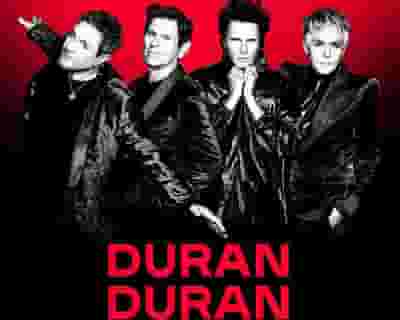 Duran Duran tickets blurred poster image