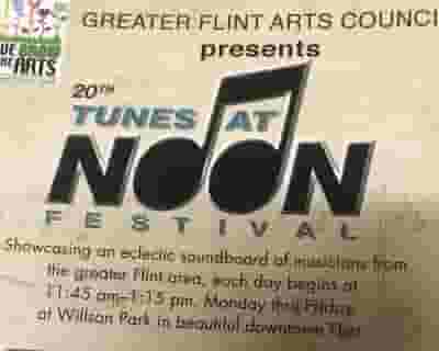 “Tunes At Noon Festival” tickets blurred poster image