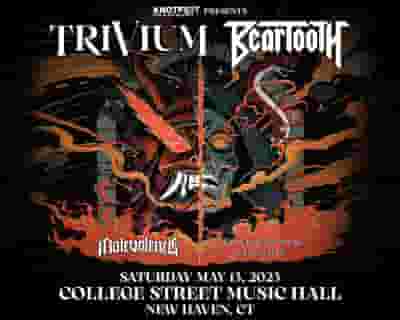 Trivium and Beartooth tickets blurred poster image