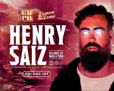 Henry Saiz tickets blurred poster image