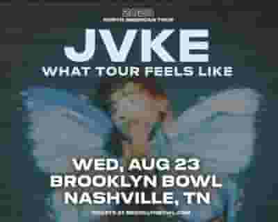 JVKE tickets blurred poster image