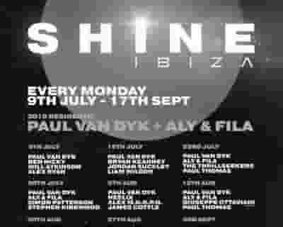 Shine Ibiza tickets blurred poster image