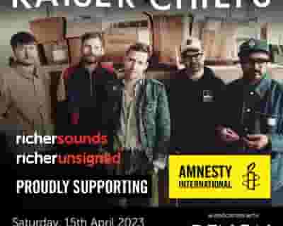 Kaiser Chiefs tickets blurred poster image