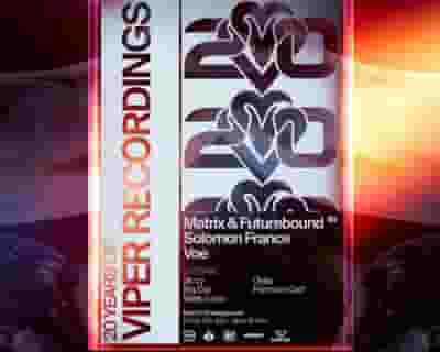 20 Years of Viper Recordings tickets blurred poster image