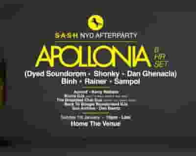 S.A.S.H Presents Apollonia ★ NYD ★ After Party tickets blurred poster image