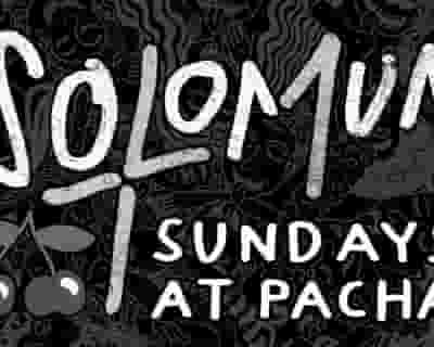 Solomun +1 tickets blurred poster image
