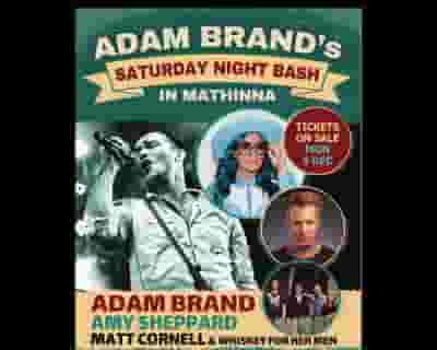 Adam Brand's Saturday Night Bash tickets blurred poster image
