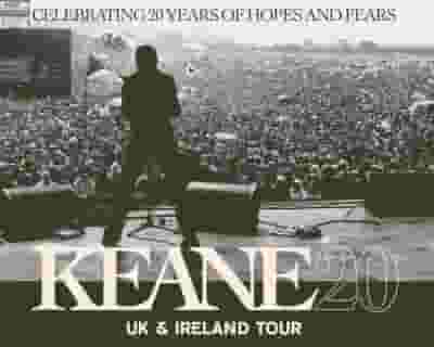 Keane tickets blurred poster image