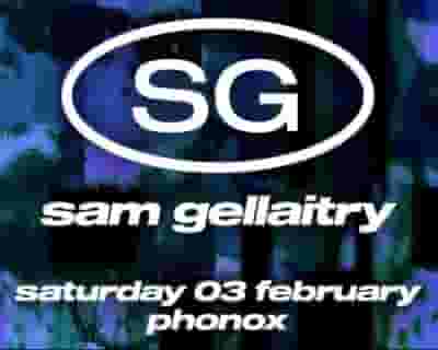 Sam Gellaitry tickets blurred poster image