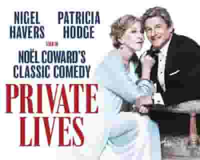 Private Lives tickets blurred poster image