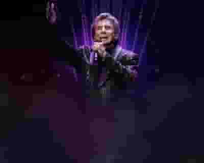 Barry Manilow tickets blurred poster image