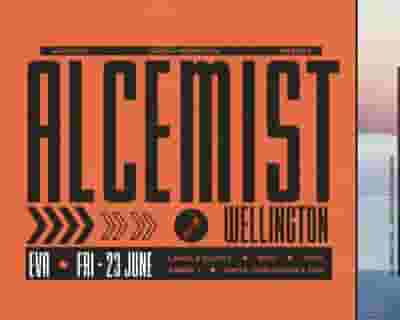 Alcemist tickets blurred poster image