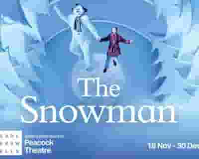 The Snowman tickets blurred poster image