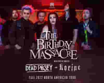 The Birthday Massacre tickets blurred poster image