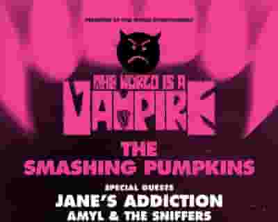 The Smashing Pumpkins - The World is a Vampire Festival Tour tickets blurred poster image