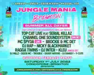 Jungle Mania Brighton - Summer All Dayer | Outdoor Terrace Party tickets blurred poster image