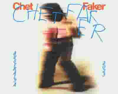 Chet Faker tickets blurred poster image