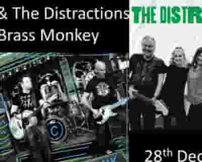 Chunk + The Distractions tickets blurred poster image