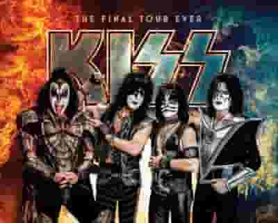 Kiss tickets blurred poster image
