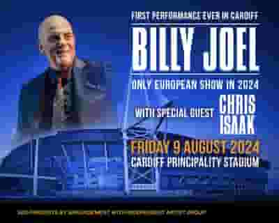 Billy Joel tickets blurred poster image