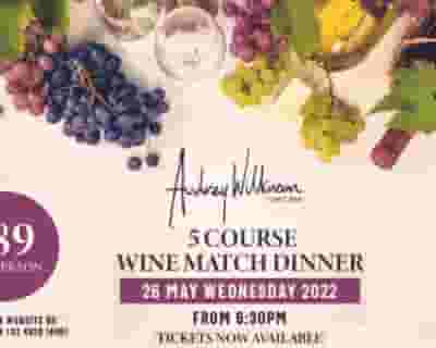 Audrey Wilkinson Wine Match Dinner tickets blurred poster image