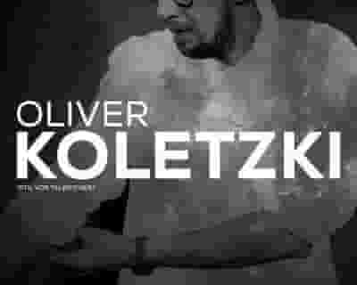 Oliver Koletzki tickets blurred poster image