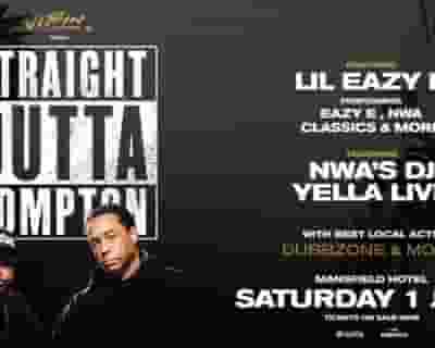 Straight Outta Compton Dj Yella & Lil Eazy E tickets blurred poster image